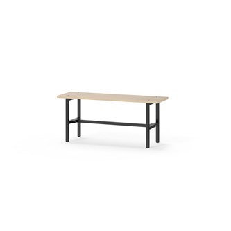Novis Elite istuinpenkki 100 cm, musta runko