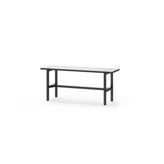 Novis Compact istuinpenkki 100 cm, musta runko