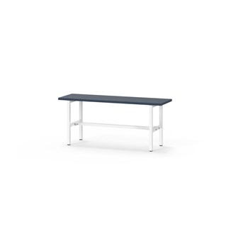 Novis Elite istuinpenkki 100 cm, valkoinen runko
