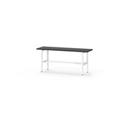 Novis Compact istuinpenkki 100 cm, valkoinen runko