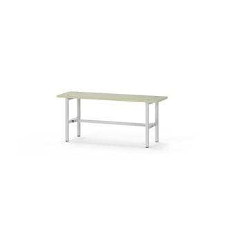 Novis Elite istuinpenkki 100 cm, vaaleanharmaa runko