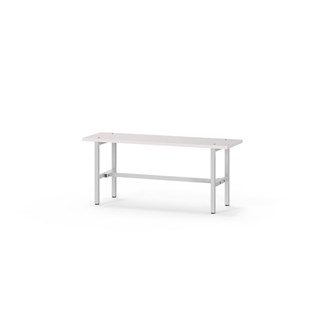 Novis Elite istuinpenkki 100 cm, vaaleanharmaa runko