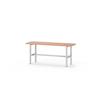 Novis Elite istuinpenkki 100 cm, vaaleanharmaa runko