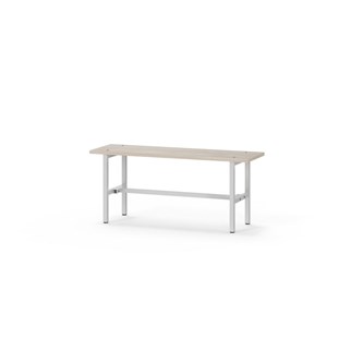 Novis Elite istuinpenkki 100 cm, vaaleanharmaa runko