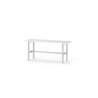 Novis Elite istuinpenkki 100 cm, vaaleanharmaa runko