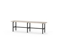 Novis Elite istuinpenkki 150 cm, musta runko