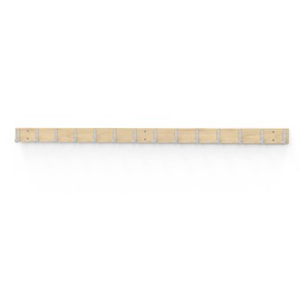Novis Basic koukkulista 14 laukkukoukulla 200 cm
