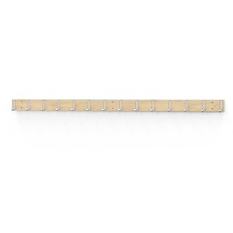 Novis Basic koukkulista 14 laukkukoukulla 200 cm