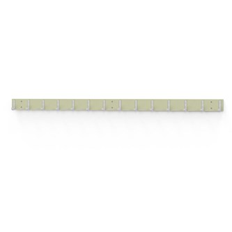 Novis Elite koukkulista 14 laukkukoukulla 200 cm