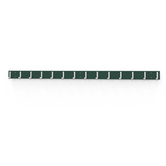 Novis Elite koukkulista 14 laukkukoukulla 200 cm