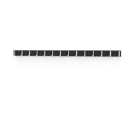 Novis Compact koukkulista 14 laukkukoukulla 200 cm