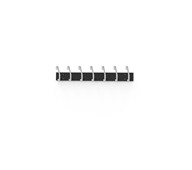 Novis Compact koukkulista 7 tuplakoukulla 100 cm