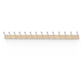Novis Basic koukkulista 14 tuplakoukulla 200 cm