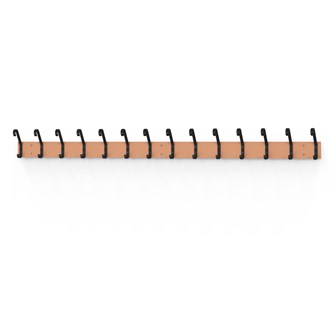 Novis Elite koukkulista 14 tuplakoukulla 200 cm