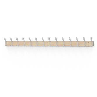 Novis Compact koukkulista 14 tuplakoukulla 200 cm