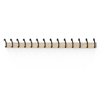 Novis Compact koukkulista 14 tuplakoukulla 200 cm