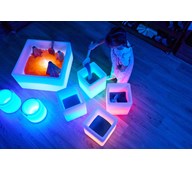 Valokuutio, ontto, 4 kpl