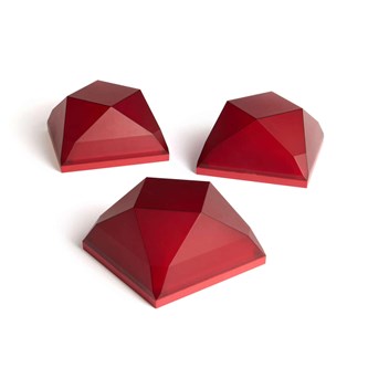 Valotimantit, neliö, 3 kpl