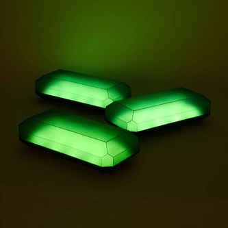 Valotimantit, suorakulmio, 3 kpl