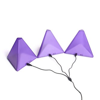 Valotimantit, pyramidi, 3 kpl