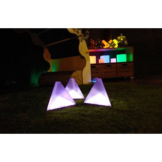 Valotimantit, pyramidi, 3 kpl