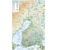 Seinäkartta Suomi, suomenkielinen