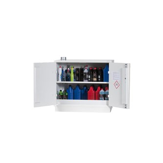 Kemikaalikaappi, paloeristetty 100x30x89,5 cm