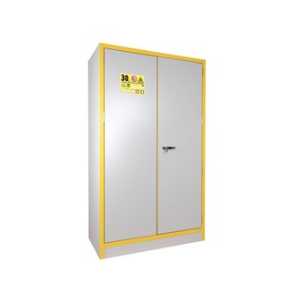 Kemikaalikaappi, paloluokka F30, 111,5x55x198 cm