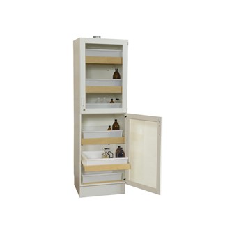 Happo-emäskaappi lasiovilla 59,5x60x193,5 cm