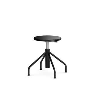 Altudo jakkara BX, kj, PUR, ik 46-56 cm, liukutassut, musta runko