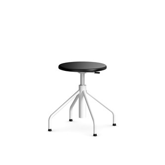 Altudo jakkara BX, kj, PUR, ik 46-56 cm, liukutassut, valkoinen runko