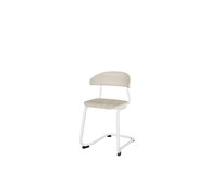 Embrace tuoli BX C-jalusta, ik 45cm, medium istuin, valkoinen runko