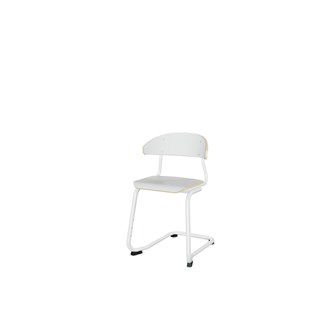 Embrace tuoli BX C-jalusta, ik 45cm, medium istuin, valkoinen runko