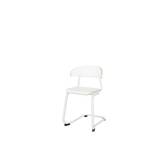 Embrace tuoli BX C-jalusta, ik 45cm, medium istuin, valkoinen runko