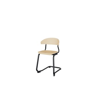 Embrace tuoli BX C-jalusta, ik 45cm, medium istuin, musta runko