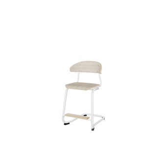Embrace tuoli BX C-jalusta, ik 50 cm, medium istuin, valkoinen runko