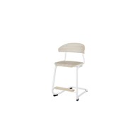 Embrace tuoli BX C-jalusta, ik 50 cm, medium istuin, valkoinen runko