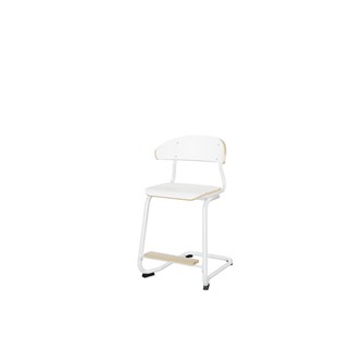 Embrace tuoli BX C-jalusta, ik 50 cm, medium istuin, valkoinen runko