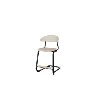 Embrace tuoli BX C-jalusta, ik 50 cm, medium istuin, musta runko