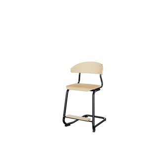 Embrace tuoli BX C-jalusta, ik 50 cm, medium istuin, musta runko