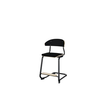 Embrace tuoli BX C-jalusta, ik 50 cm, medium istuin, musta runko