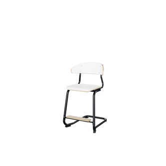Embrace tuoli BX C-jalusta, ik 50 cm, medium istuin, musta runko