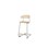 Embrace tuoli C-jalusta, ik 63 cm, medium istuin, hopea runko