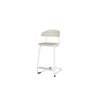 Embrace tuoli BX C-jalusta, ik 63 cm, medium istuin, valkoinen runko