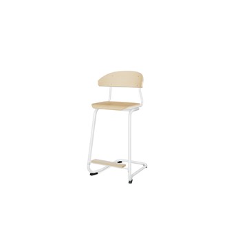 Embrace tuoli BX C-jalusta, ik 63 cm, medium istuin, valkoinen runko