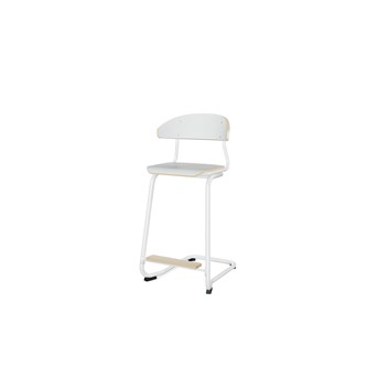Embrace tuoli BX C-jalusta, ik 63 cm, medium istuin, valkoinen runko