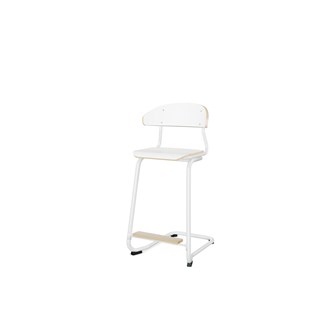 Embrace tuoli BX C-jalusta, ik 63 cm, medium istuin, valkoinen runko