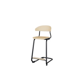 Embrace tuoli BX C-jalusta, ik 63 cm, medium istuin, musta runko