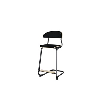 Embrace tuoli BX C-jalusta, ik 63 cm, medium istuin, musta runko