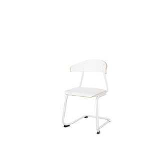 Embrace tuoli BX C-jalusta, ik 45cm, iso istuin, valkoinen runko